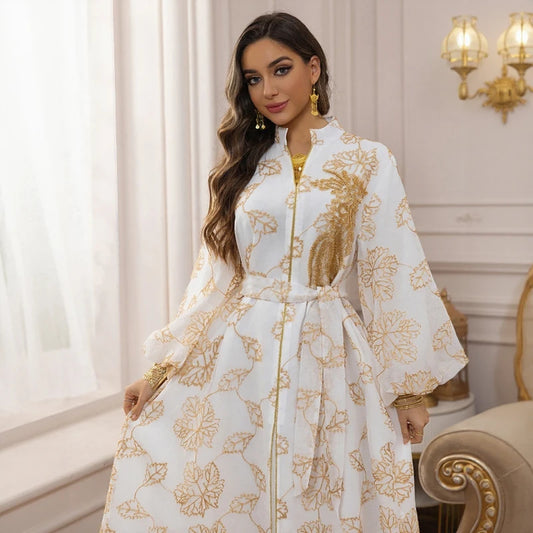 Ensemble Abaya & Hijab — Robe Longue Mode Modeste