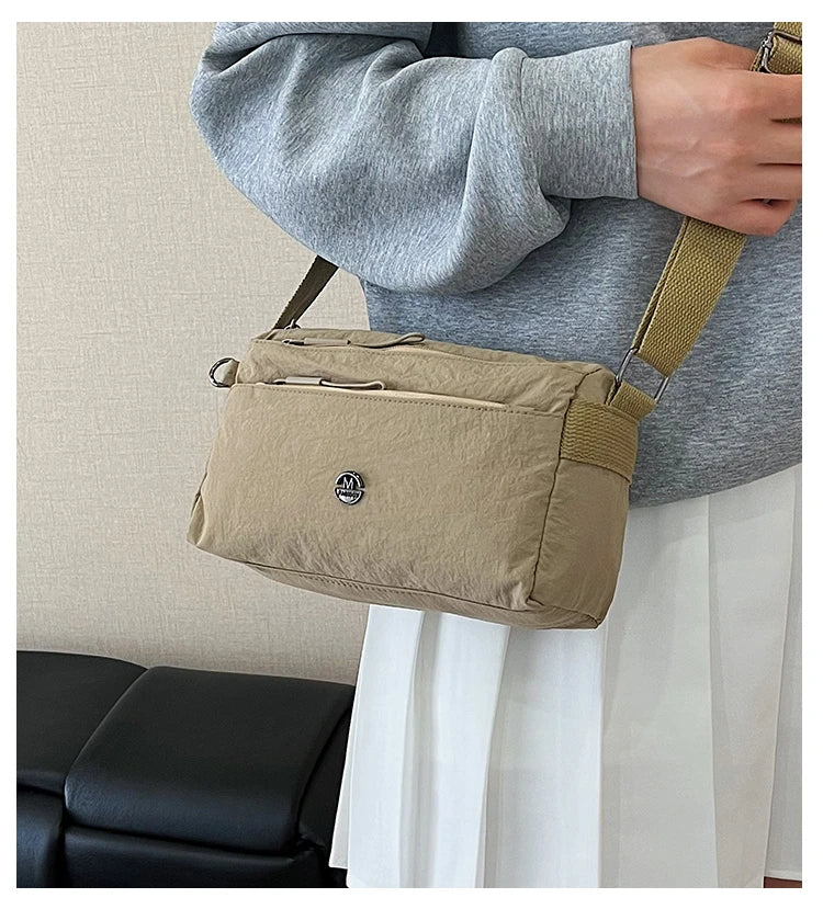 Sac Bandoulière Femme — Toile Légère & Spacieuse