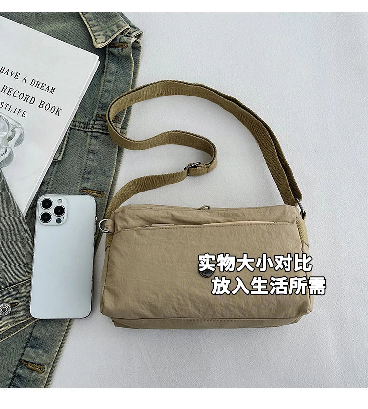 Sac Bandoulière Femme — Toile Légère & Spacieuse