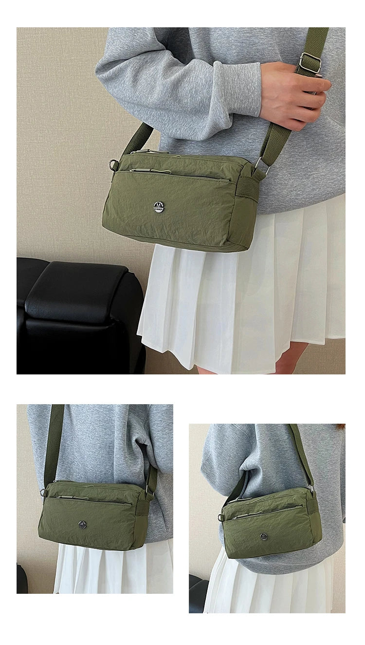 Sac Bandoulière Femme — Toile Légère & Spacieuse