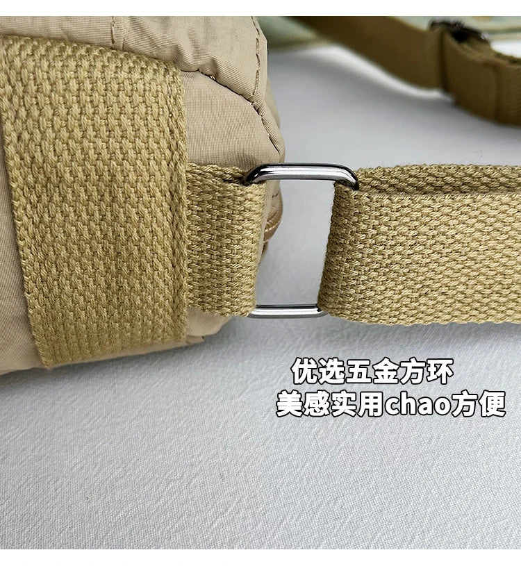 Sac Bandoulière Femme — Toile Légère & Spacieuse