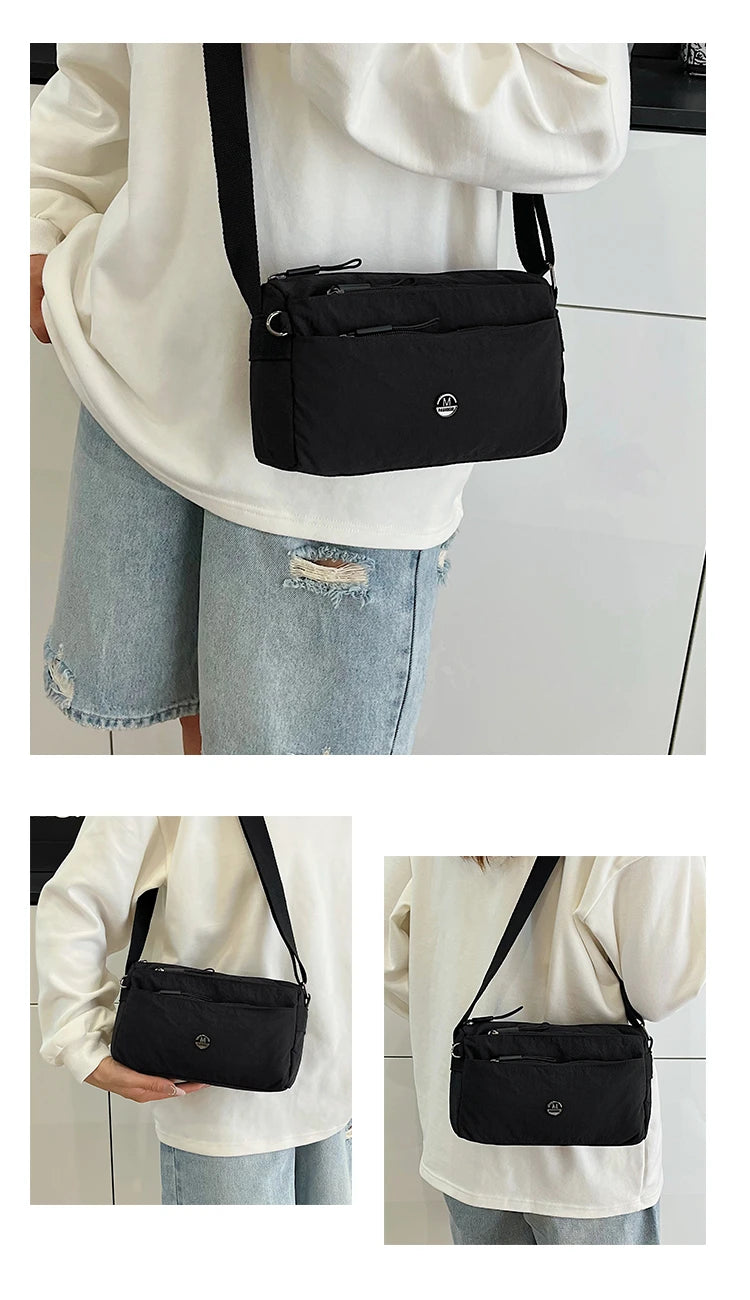 Sac Bandoulière Femme — Toile Légère & Spacieuse