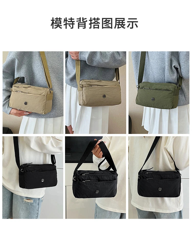Sac Bandoulière Femme — Toile Légère & Spacieuse