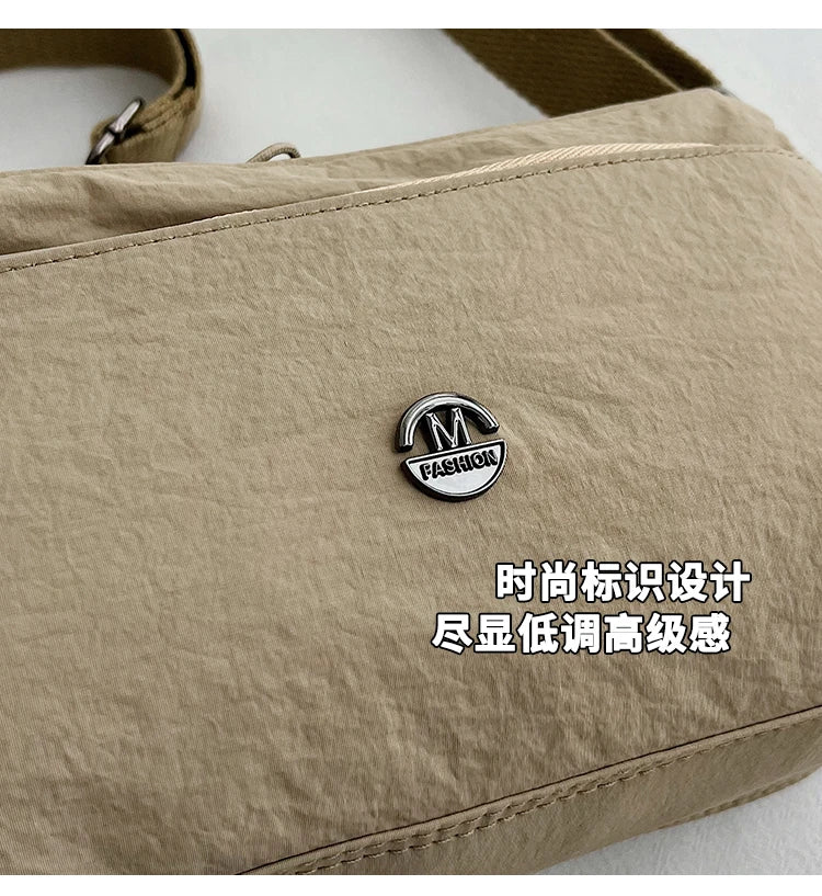 Sac Bandoulière Femme — Toile Légère & Spacieuse