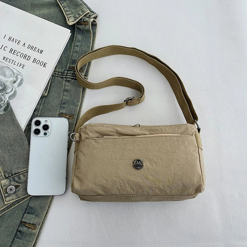 Sac Bandoulière Femme — Toile Légère & Spacieuse