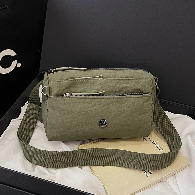 Sac Bandoulière Femme — Toile Légère & Spacieuse