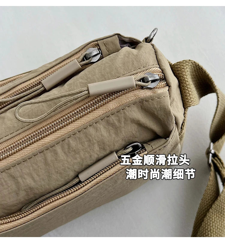 Sac Bandoulière Femme — Toile Légère & Spacieuse